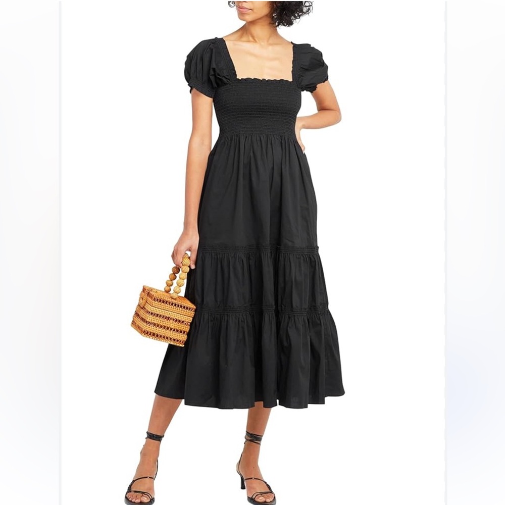 OPT Anthropologie Black Maxi Dress